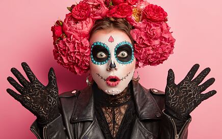 Last minute karnevalske maske uz pomoć makeup-a