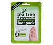 Maska za stopala Xpel Tea Tree Tea Tree & Peppermint Deep Moisturising Foot Pack 1 kom