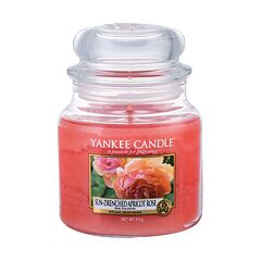 Mirisna svijeća Yankee Candle Sun-Drenched Apricot Rose 411 g