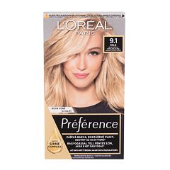 Boja za kosu L'Oréal Paris Préférence 60 ml 9,1 Oslo oštećena kutija
