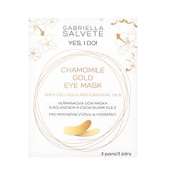 Maska za područje oko očiju Gabriella Salvete Yes, I Do! Chamomile Gold Eye Mask 3 kom