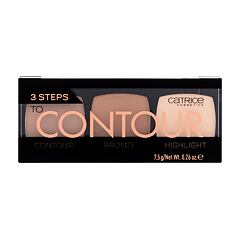 Paleta za konturiranje Catrice 3 Steps To Contour 7,5 g 010