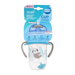 Čašica Canpol babies Exotic Animals Non-Spill Expert Cup With Weighted Straw Grey 270 ml