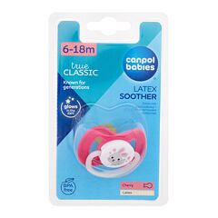 Duda Canpol babies Bunny & Company Latex Soother Blue 0-6m 1 kom