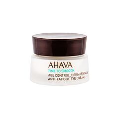 Krema za područje oko očiju AHAVA Time To Smooth Age Control, Brightening & Anti-Fatigue Eye Cream 15 ml