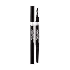 Olovka za obrve Rimmel London Brow This Way Fill & Sculpt 0,25 g 004 Soft Black
