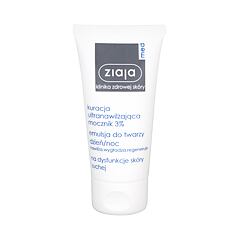 Dnevna krema za lice Ziaja Med Ultra-Moisturizing With Urea Day & Night Emulsion 3% 50 ml oštećena kutija