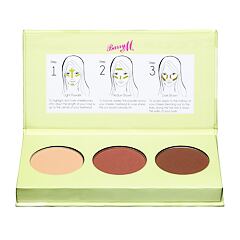 Puder u prahu Barry M Flawless Chisel Cheeks Contour Kit 2,5 g Light - Medium
