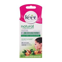 Proizvodi za depilaciju Veet Natural Inspirations™ Face Wax Strips Argan Oil 20 kom