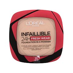 Puder L'Oréal Paris Infaillible 24H Fresh Wear Foundation In A Powder 9 g 020 Ivory