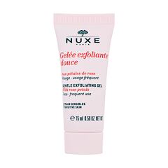 Piling NUXE Rose Petals Cleanser Gentle Exfoliating Gel 15 ml Testeri