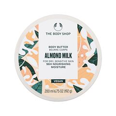 Maslac za tijelo The Body Shop Almond Milk Body Butter 200 ml