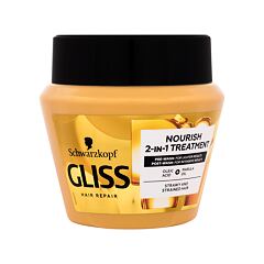 Maska za kosu Schwarzkopf Gliss Oil Nutritive 2-in-1 Nourish Treatment 300 ml