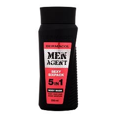 Gel za tuširanje Dermacol Men Agent Sexy Sixpack 5in1 250 ml