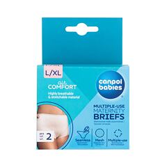 Postporođajne gaćice Canpol babies Air Comfort Multiple-Use Maternity Briefs L/XL 2 kom