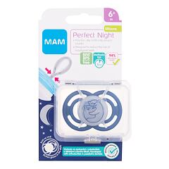 Duda MAM Perfect Night Silicone Pacifier 6m+ Bears 1 kom