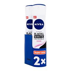 Antiperspirant Nivea Black & White Invisible Clear 48h 1 set