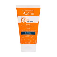 Proizvod za zaštitu lica od sunca Avene Sun Fluid SPF50+ 50 ml