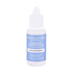 Njega problematične kože Revolution Skincare Overnight Blemish Lotion Zinc & Niacinamide 30 ml