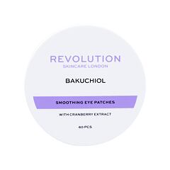 Maska za područje oko očiju Revolution Skincare Bakuchiol Smoothing Eye Patches 60 kom