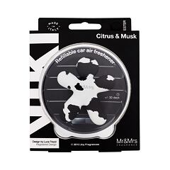 Miris za auto Mr&Mrs Fragrance Niki za ponovo punjenje Citrus & Musk Special Deco 1 kom
