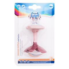 Igračka Canpol babies Sensory Rattle With Teether Pink 1 kom