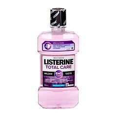 Vodice za ispiranje usta Listerine Total Care Mild Taste Smooth Mint Mouthwash 500 ml