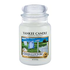 Mirisna svijeća Yankee Candle Clean Cotton 49 g