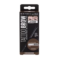 Gel za obrve i pomada Maybelline Tattoo Brow Lasting Color Pomade 4 g 03 Medium Brown