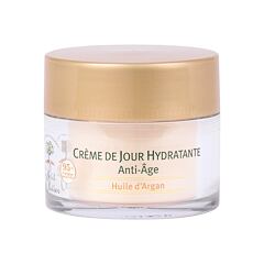 Dnevna krema za lice Le Petit Olivier Argan Oil Moisturizing Day Cream Anti-Aging 50 ml