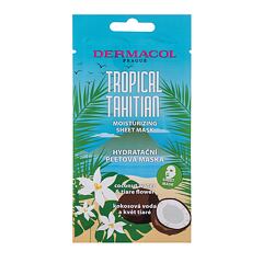 Maska za lice Dermacol Tropical Tahitian Moisturizing 1 kom