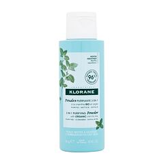 Pjena za čišćenje lica Klorane Aquatic Mint 3 IN 1 Purifying Powder 50 g