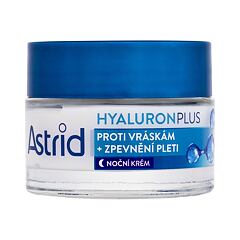 Noćna krema za lice Astrid Hyaluron 3D Antiwrinkle & Firming Night Cream 50 ml