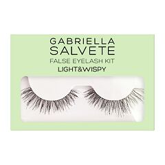 Umjetne trepavice Gabriella Salvete False Eyelash Kit Light & Wispy 1 kom