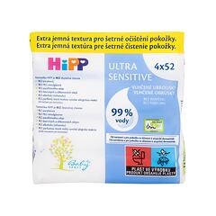Maramice Hipp Babysanft Ultra Sensitive Wet Wipes 4x52 kom