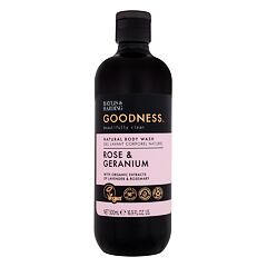 Gel za tuširanje Baylis & Harding Goodness Rose & Geranium Natural Body Wash 500 ml