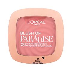 Rumenilo L'Oréal Paris Blush Of Paradise 9 g 03 Melon Dollar Baby