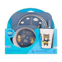 Zdjelica Canpol babies Bonjour Paris Tableware Set Blue 300 ml oštećena kutija