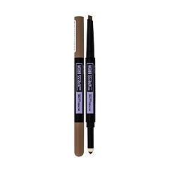 Olovka za obrve Maybelline Express Brow Satin Duo 0,71 g Dark Brown