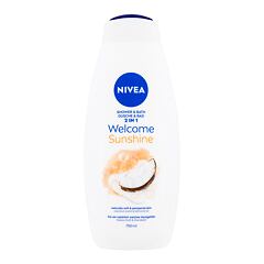 Gel za tuširanje Nivea Welcome Sunshine Shower & Bath 2 IN 1 750 ml
