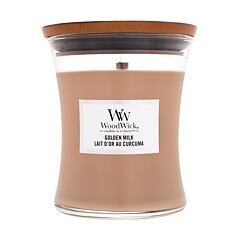 Mirisna svijeća WoodWick Golden Milk Garden Oasis 275 g