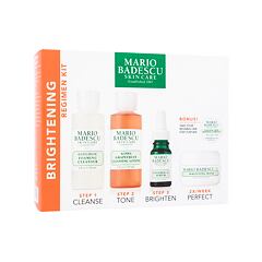 Gel za čišćenje lica Mario Badescu Brightening Regimen Kit 59 ml oštećena kutija Poklon setovi