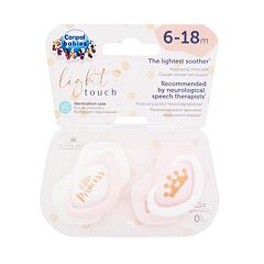 Duda Canpol babies Royal Baby Light Touch Little Princess 6-18m 2 kom