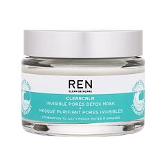 Maska za lice REN Clean Skincare Clearcalm Invisible Pores Detox Mask 50 ml