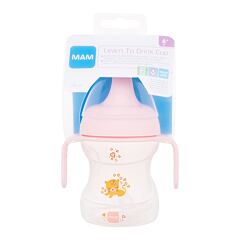 Čašica MAM Learn To Drink Cup 6m+ Blush 190 ml
