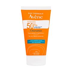 Proizvod za zaštitu lica od sunca Avene Cleanance Anti-Blemishes SPF50+ 50 ml