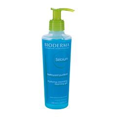 Gel za čišćenje lica BIODERMA Sébium Gel Moussant With Pump 200 ml