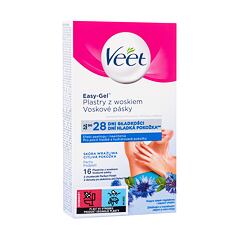 Proizvodi za depilaciju Veet Easy-Gel Wax Strips Armpit Sensitive Skin 16 kom