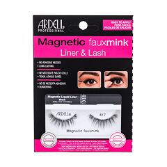 Umjetne trepavice Ardell Magnetic Faux Mink 817 1 kom Black Poklon setovi