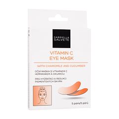 Maska za područje oko očiju Gabriella Salvete Vitamin C Eye Mask 5 kom